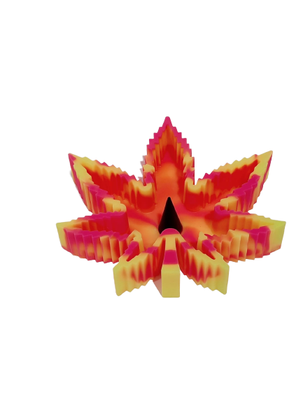 A6 LEAF SILICON ASHTRAY - MK Distro