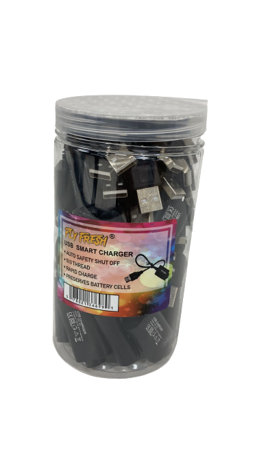 FLY FRESH - USB SMART CHARGER WITH WIRE - 25PCS - MK Distro
